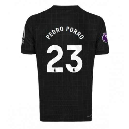 Tottenham Hotspur Pedro Porro #23 Udebanetrøje 2025-26 Kort ærmer Tottenham Hotspur Pedro Porro #23 Udebanetrøje 2025-26 Kort ærmer